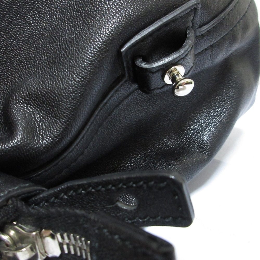 YVES SAINT LAURENT Rive Gauche SAC Y ROCK Easy Rock Studded Leather Boston Bag B - Picture 4 of 16